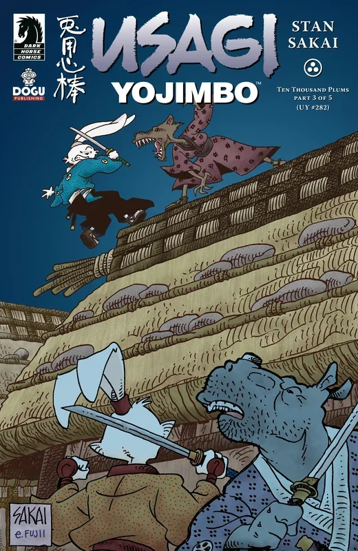 Usagi Yojimbo Ten Thousand Plums #3 Cover A Sakai
