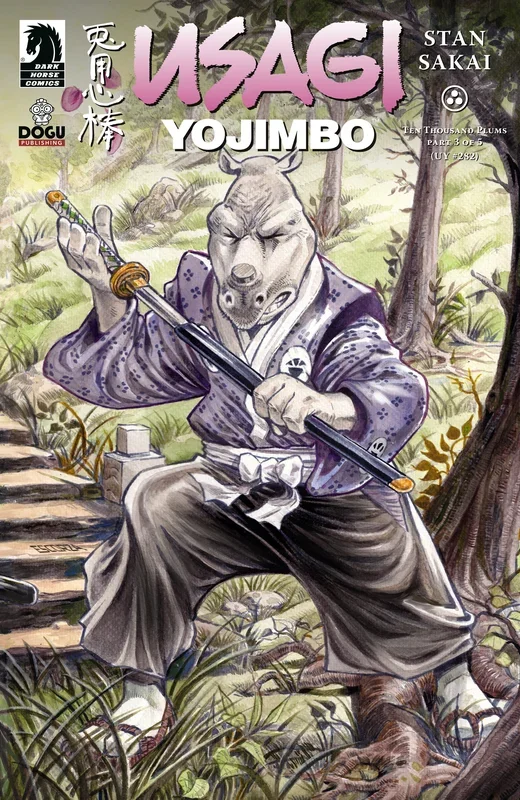 Usagi Yojimbo Ten Thousand Plums #3 Cover B Escorzas
