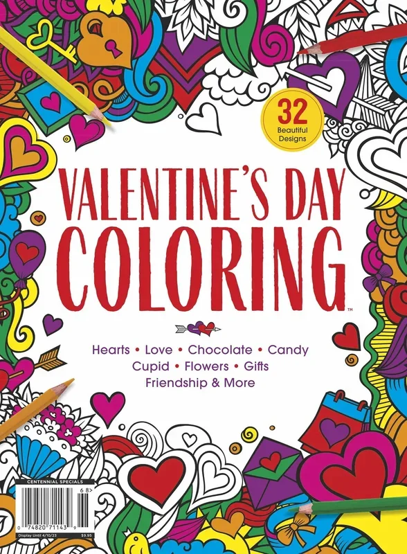Valentine’s Day Coloring Magazine