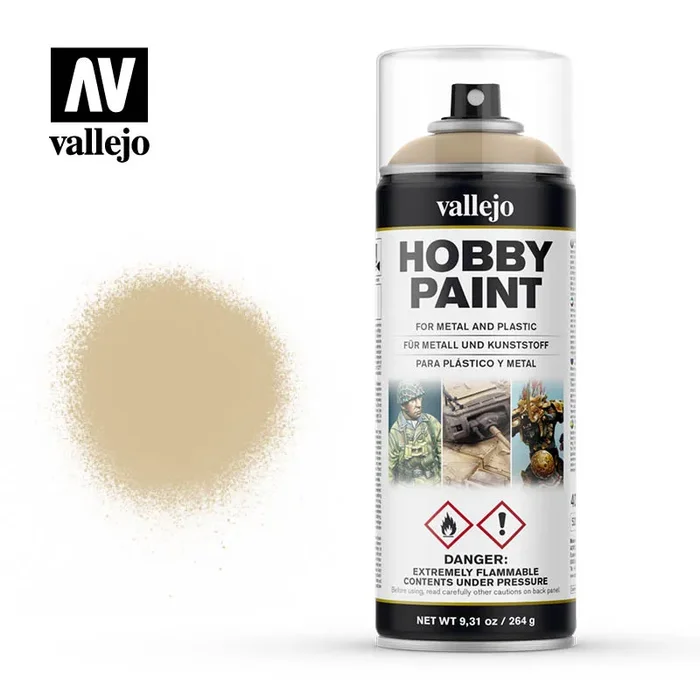 Vallejo Fantasy Color Primer: Bonewhite (400ml)
