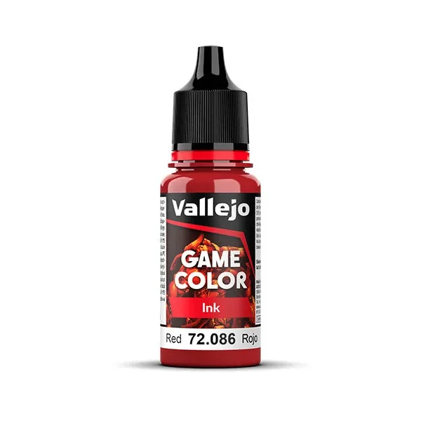 Vallejo Game Color: Ink – Red 18 ml.