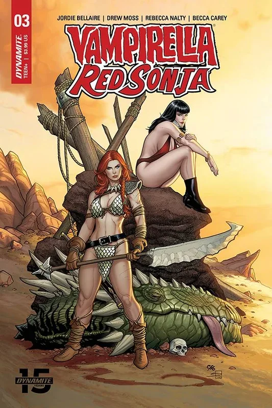 VAMPIRELLA RED SONJA #3 CVR A CHO & RICH DYNAMITE (SEP19) (V82)