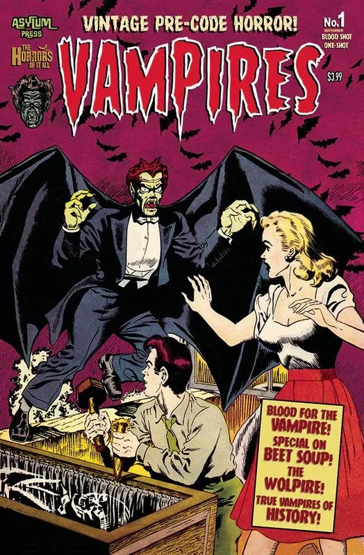 VAMPIRES BLOOD SHOT ONE SHOT CVR A CHECK (MR) ASYLUM PRESS (2JUL22)(B341)