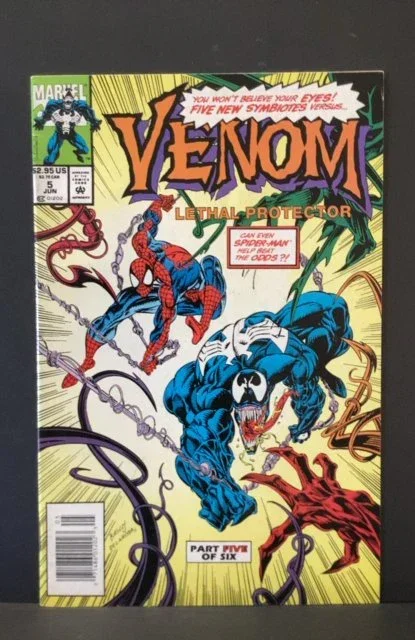 Venom: Lethal Protector #5 (1993) MARVEL (B346) (FN)