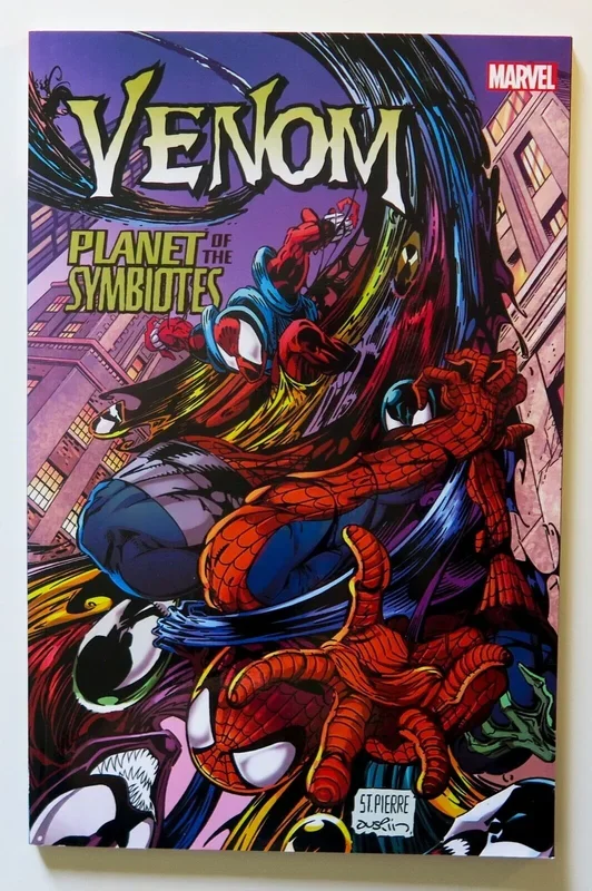 Venom Planet of the Smbiotes Marvel Graphic Novel Comic Book – Very Good