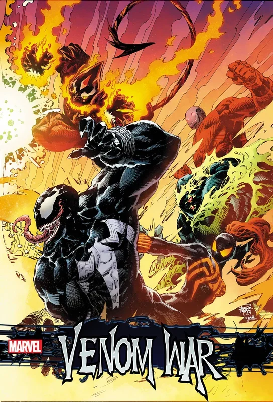 VENOM WAR #1 PHILIP TAN TEAMDYLAN CONNECT VAR MARVEL COMICS (2C091024)
