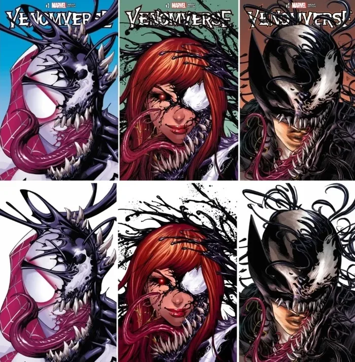 VENOMVERSE #1 EXCLUSIVE VARIANTS