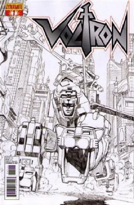 VOLTRON #1 VAR CVR 2ND PTG