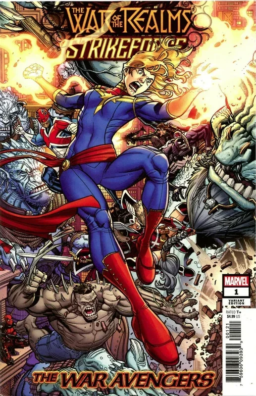 WAR OF REALMS STRIKEFORCE WAR AVENGERS #1 WR VAR