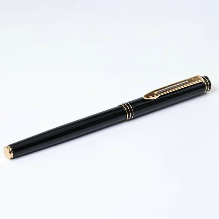 Waterman Exclusive Black with Gold Trim Fountain Pen