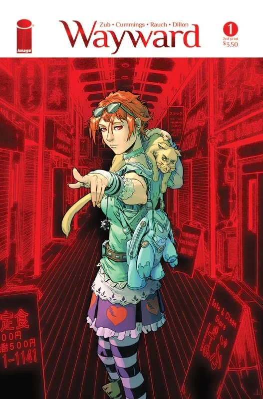 WAYWARD #1 2ND PTG (MR)