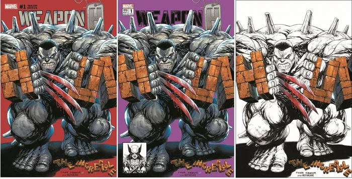 WEAPON H #1 TYLER KIRKHAM VARIANTS