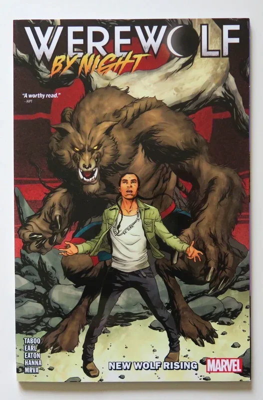 Werewolf By Night New Wolf Rising Marvel Graphic Novel Comic Book – Very Good