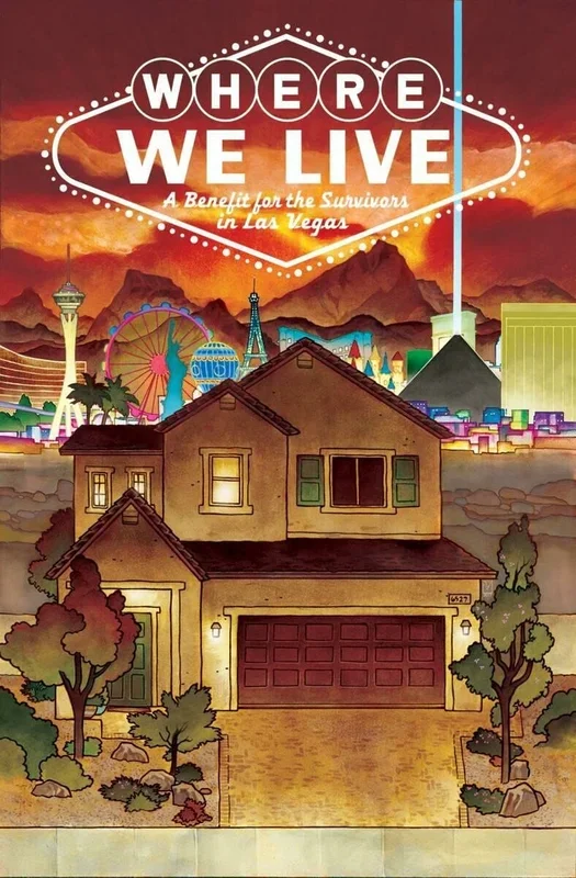 Where We Live Las Vegas Shooting Benefit Anthology TPB Image Comics – Very Good