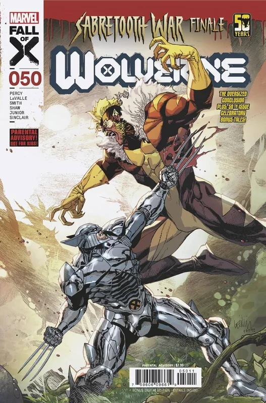 WOLVERINE #50 MARVEL COMICS (12D052824) (V38)