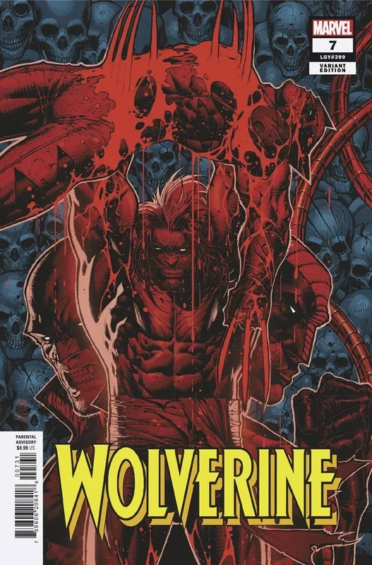 WOLVERINE #7 STEPHEN PLATT VAR MARVEL COMICS (2B030425)