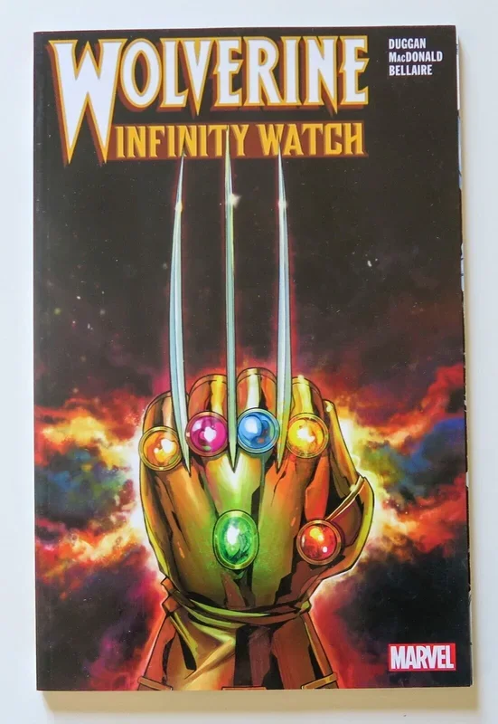 Wolverine Infinity Watch Marvel Graphic Novel Comic Book – Very Good