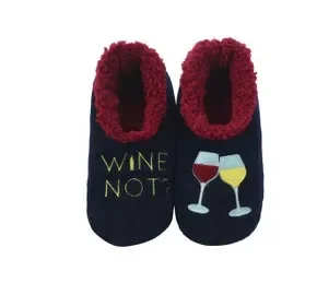 Women’s Wine Slippers