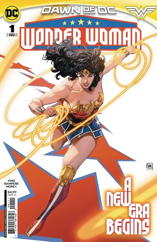 WONDER WOMAN #1 CVR A DANIEL SAMPERE DC COMICS (4JUL23)