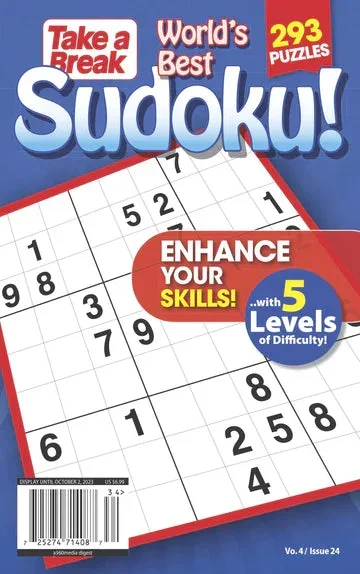 World’s Best Sudoku Magazine
