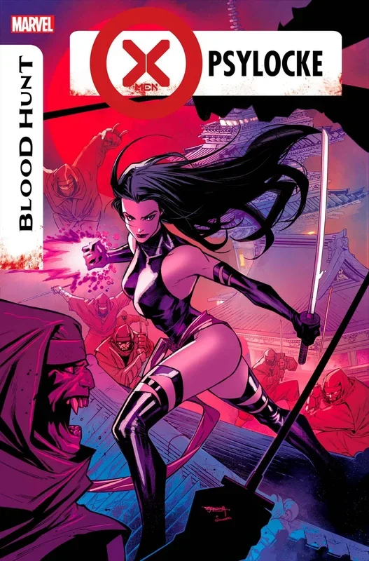 X-MEN BLOOD HUNT PSYLOCKE #1 MARVEL COMICS (5A070224)