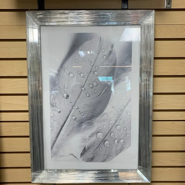 Yağmur’da Yaprak Tablo (Çerçeveli) 50×70 cm