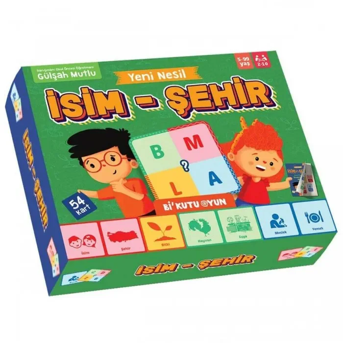 Yeni Nesil İsim Şehir Oyunu